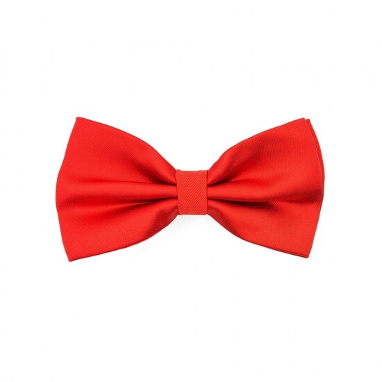 Papion clasic, Onore, microfibra, rosu, 12 x 7 cm