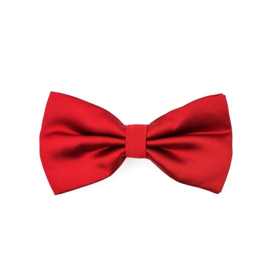 Papion clasic, Onore, microfibra, grena, 12 x 7 cm