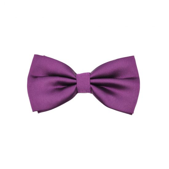 Papion clasic, Onore, microfibra, mov, 12 x 7 cm