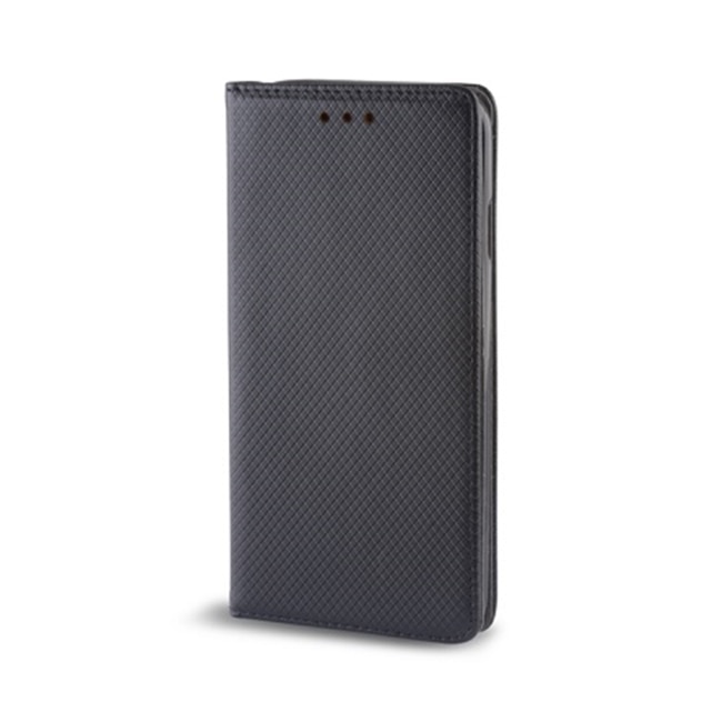 Husa tip carte piele inchidere magnetica, Huawei Mate 20 Lite, Neagra