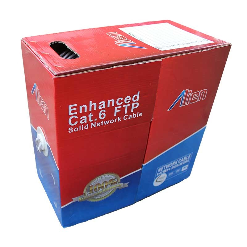 Cablu FTP Cat6e 0.5mm CCA rola 305m Alien