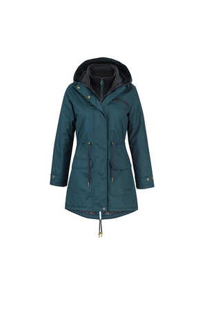 Дамско яке Vanessa, качулка, Jack Murphy, Петрол, L