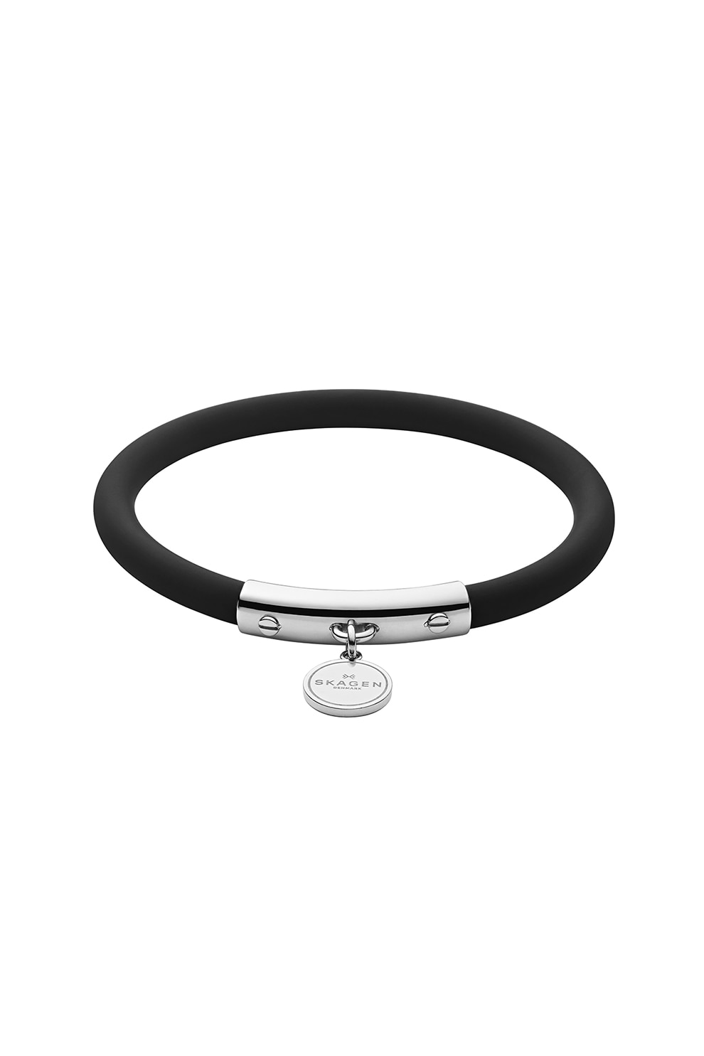 Skagen, Bratara cu talisman logo, Negru