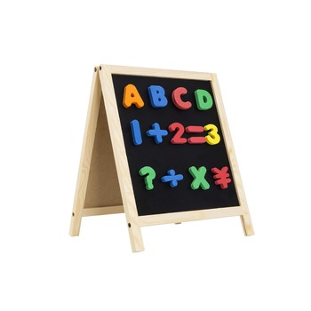 Tabla educationala AKU magnetica dubla reglabila cu accesorii, din lemn pentru copii, prescolari jucarie educativa Tabla educationala AKU magnetica dubla reglabila cu accesorii, din lemn pentru copii, prescolari jucarie educativa
