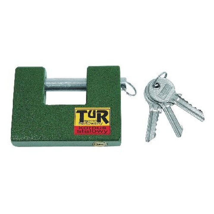 Полска моноблокова брава 36 мм стомана