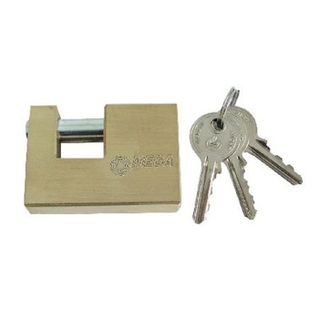 Lacat monobloc de alama Mega, 50 mm, blister Lacat monobloc de alama Mega, 50 mm, blister