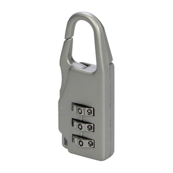 Lacat cu cifru,bagaj, valiza, geanta, 22 x 56 x 12mm, Silverline Lacat cu cifru,bagaj, valiza, geanta, 22 x 56 x 12mm, Silverline