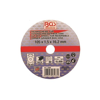 Disc de taiere 105x1.5x16.2 Disc de taiere 105x1.5x16.2