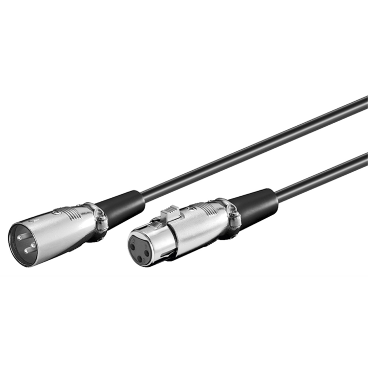 Goobay 50705 PREMIUM hosszabbító kábel XLR anya – XLR apa, 2 m