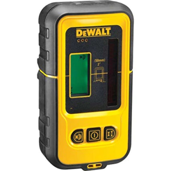 Detector laser digital pentru nivele cu raza verde Dewalt DE0892G-XJ