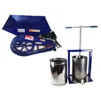 set zdrobitor struguri electric 500w 500kg ora micul fermier  presa fructe - struguri inox vilen 25l imagen 7_0_
0