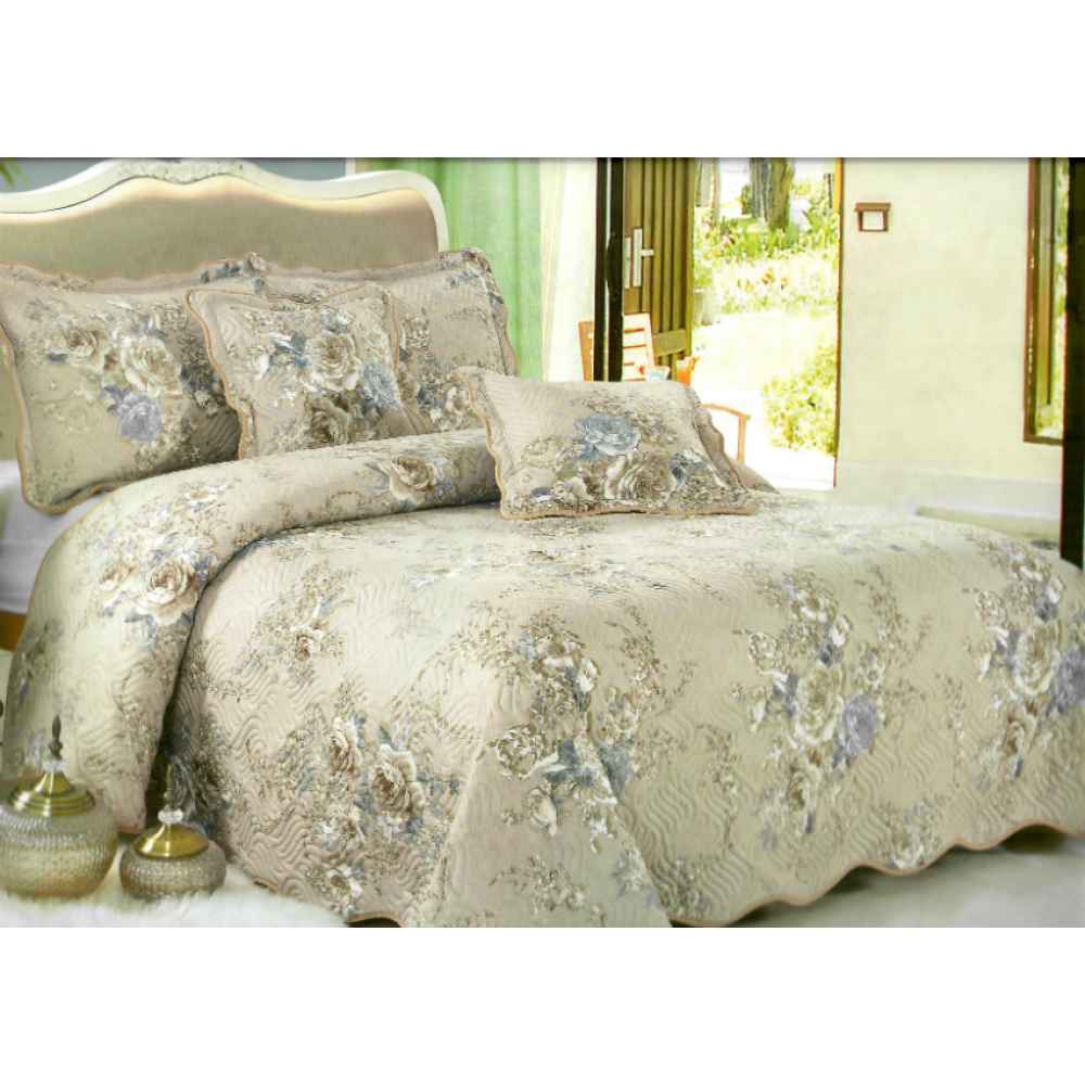 Cuvertura de pat - 2 persoane - 5 piese - e-s17