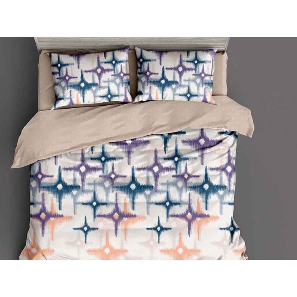 Lenjerie finet satinat gros - 2 persoane - 4 piese - fnt-03