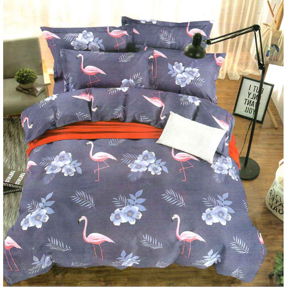 Lenjerie bumbac + pilota cadou - 2 persoane - sbp-06