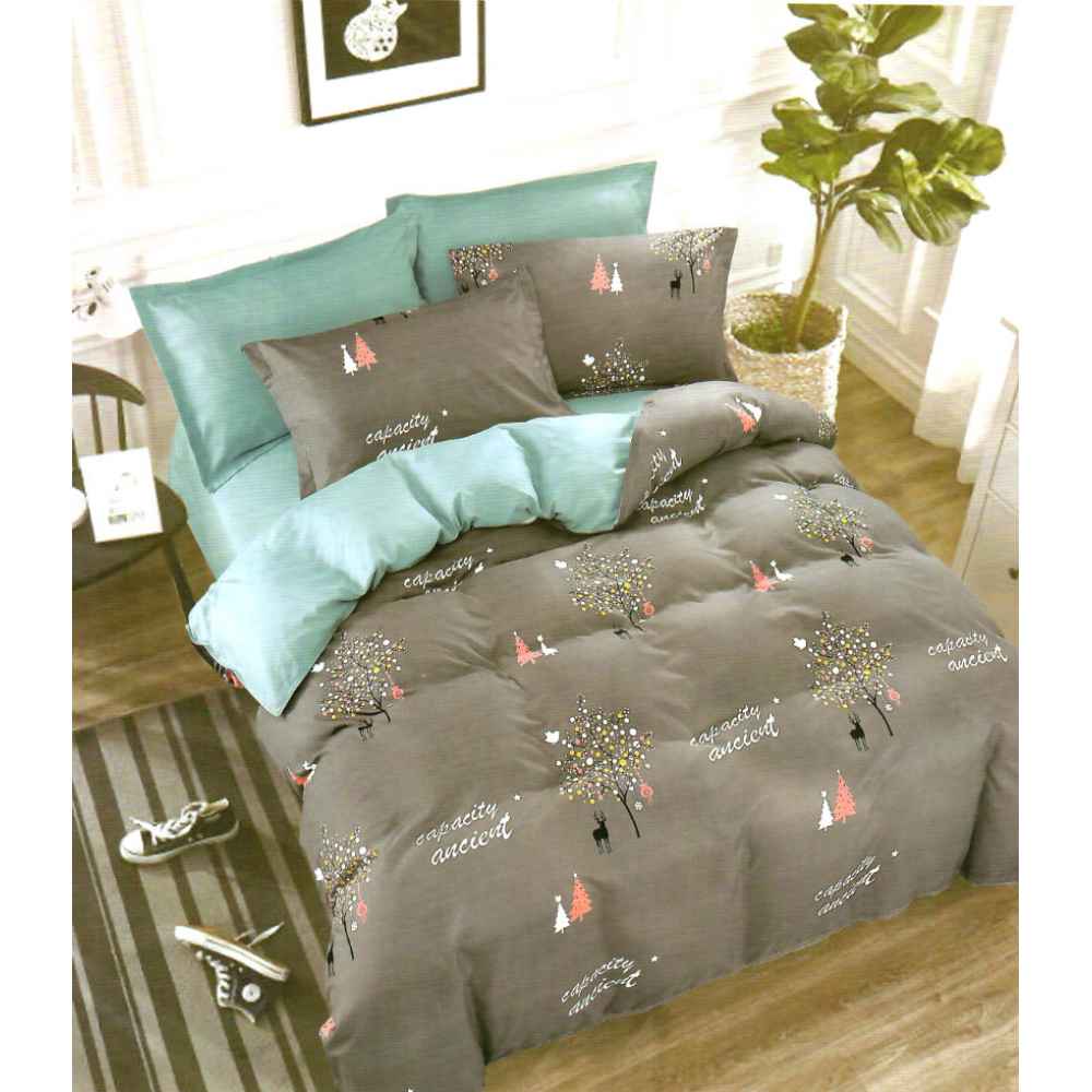 Lenjerie bumbac + pilota cadou - 2 persoane - sbp-15