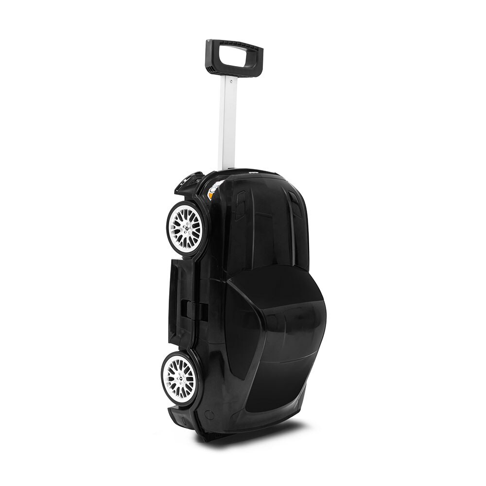 Troler Welly, ABS, 4 roti, model Ford Mustang, Negru