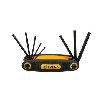 Set 8 chei imbus, T10-T50, Topex 35D959 Set 8 chei imbus, T10-T50, Topex 35D959
