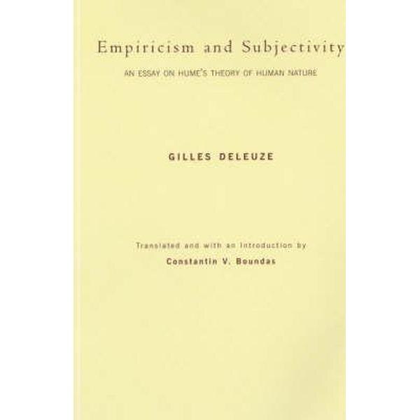 Empiricism and Subjectivity