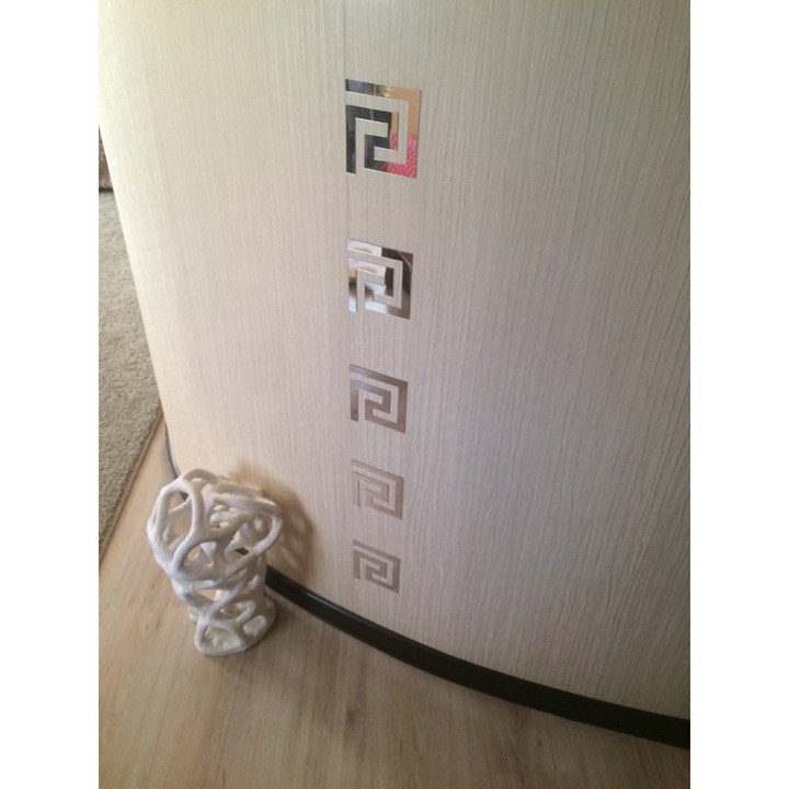 Модерно акрилно декоративно огледало MyStyle® Luxury Home Crystal - гръцки модерен дизайн 10 x 10 cm (1 брой)