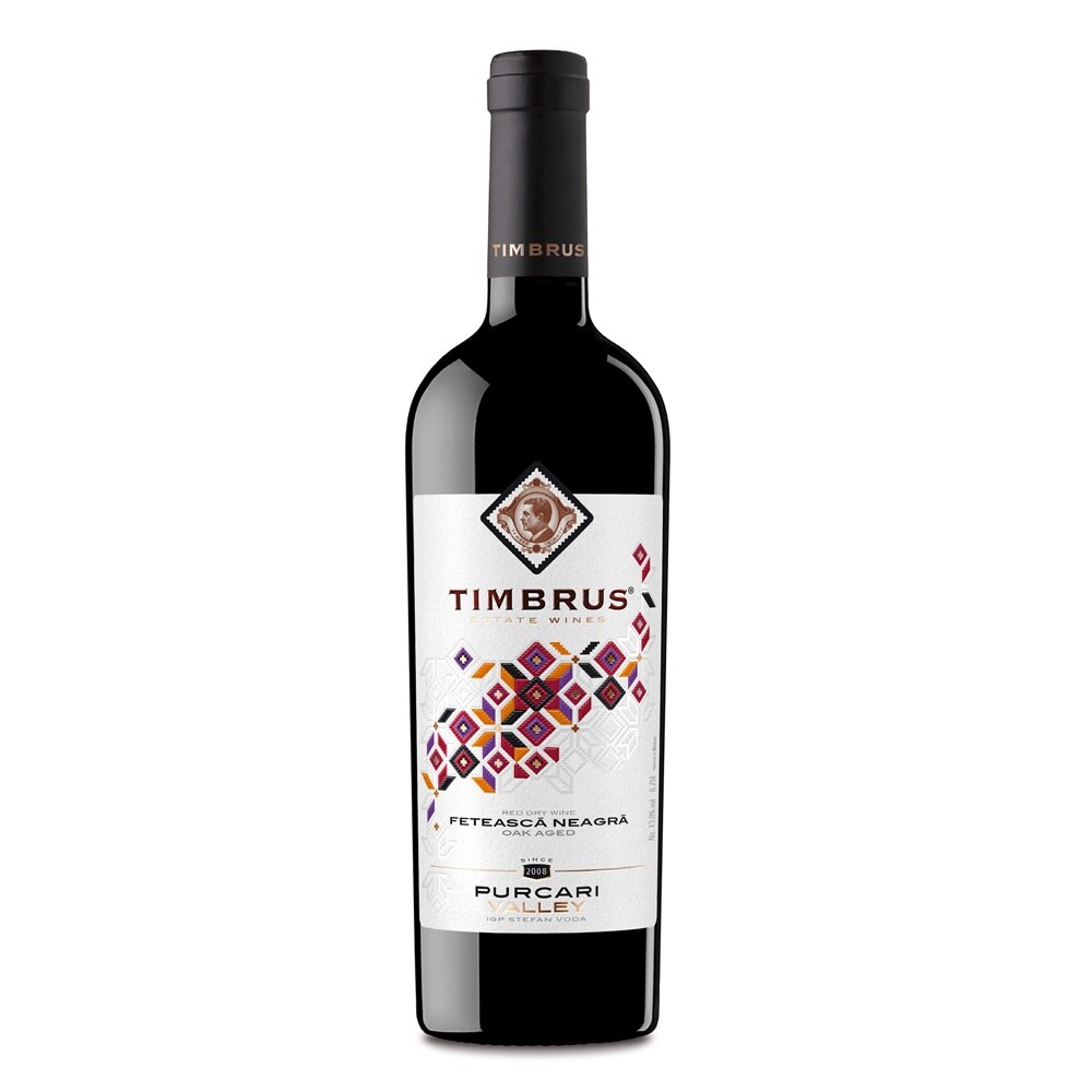 Vin rosu, Timbrus Feteasca Neagra, sec, 750 ml