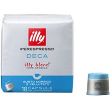 Capsule cafea Illy Iperespresso Decaf, 18 capsule, 120.6 gr