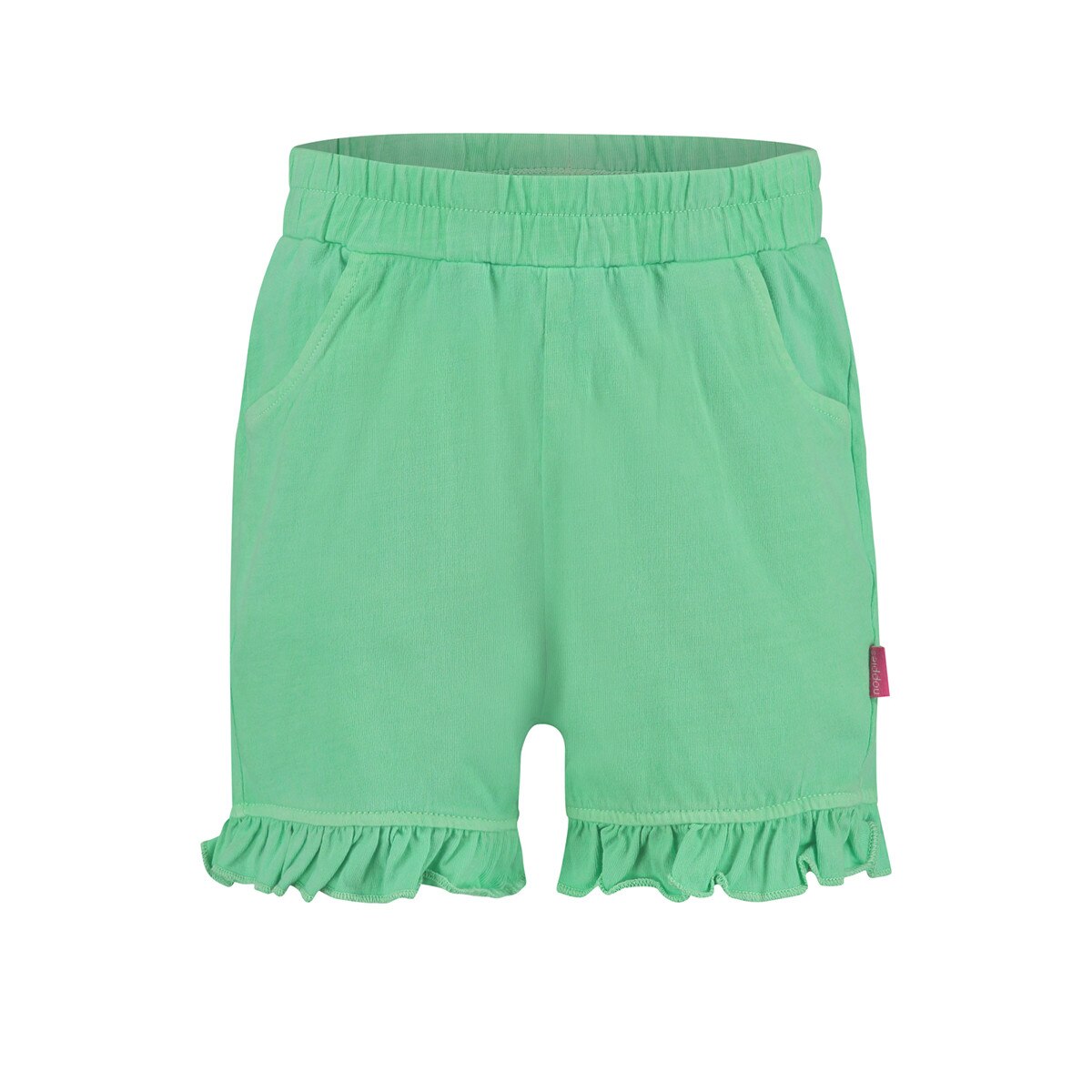 Pantaloni fetite, Noppies, cu volanase, Ruffle, verde