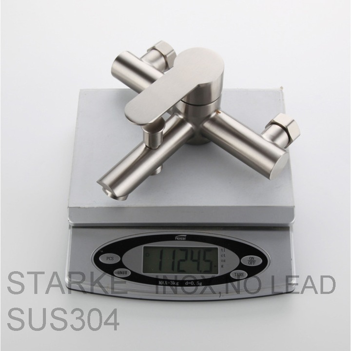 Set Baterie Dus,Para si Furtun Dus,STARKE Inox SUS304 LY010