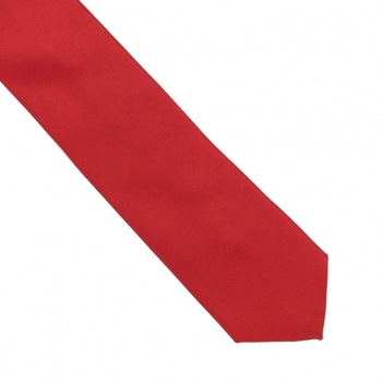 Cravata slim, Onore, microfibra, rosie, 145 x 6 cm Cravata slim, Onore, microfibra, rosie, 145 x 6 cm