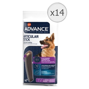 Recompense pentru caini, Advance Articular Stick, 14 buc x 150g Recompense pentru caini, Advance Articular Stick, 14 buc x 150g
