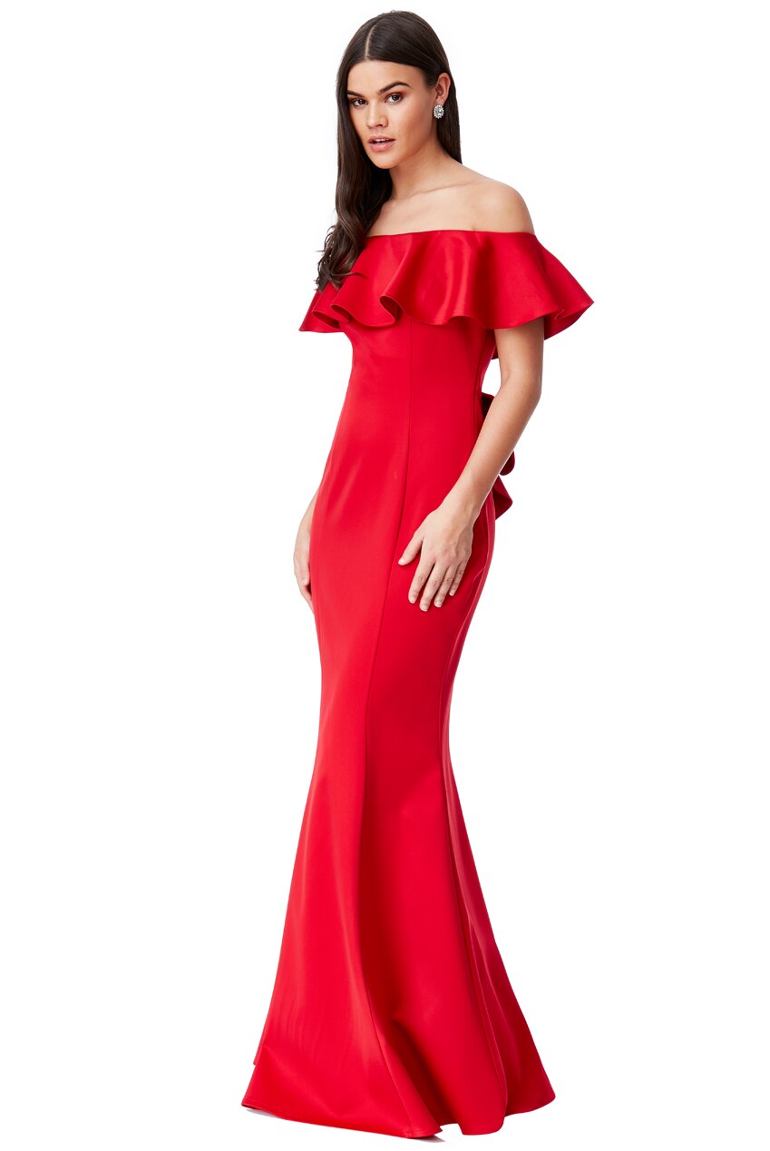 Rochie de ocazie, City Goddess, de ocazie,culoare Rosu, L INTL