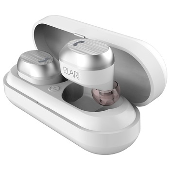 Casti True Wireless Hi-Fi Elari NanoPods, Bluetooth, Alb Casti True Wireless Hi-Fi Elari NanoPods, Bluetooth, Alb