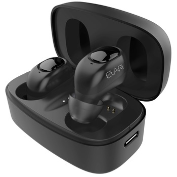 Casti wireless Hi-Fi Elari EarDrops Black Casti wireless Hi-Fi Elari EarDrops Black