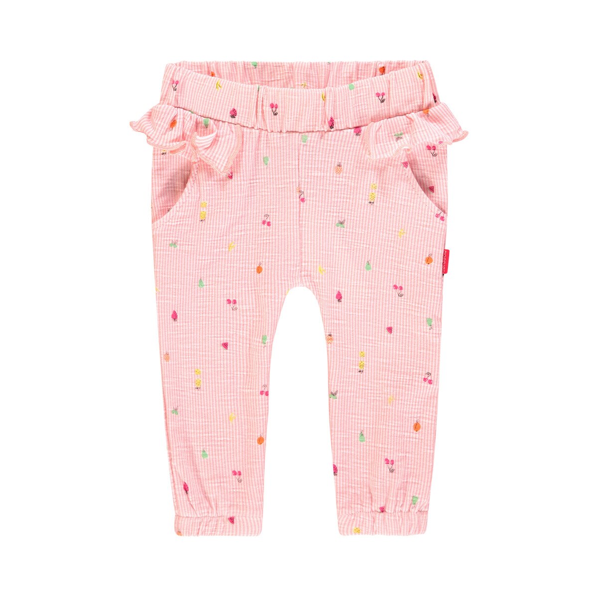 Pantaloni fetite, Noppies, cu volanase, Suffolk, roz, Roz
