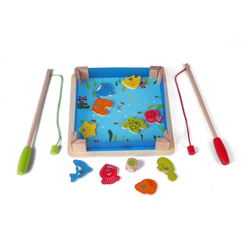 Joc de Pescuit din lemn si magneti Joc de Pescuit din lemn si magneti