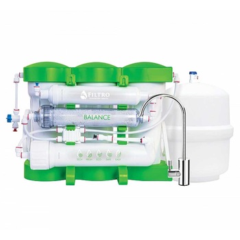 Osmoza inversa premium, FILTRO BALANCE 6MB, eficienta ridicata, 6 stadii, remineralizare optima Osmoza inversa premium, FILTRO BALANCE 6MB, eficienta ridicata, 6 stadii, remineralizare optima