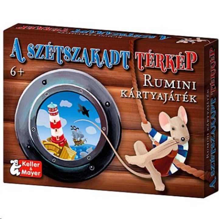 Keller & Mayer Rumini: A szétszakadt térkép kártyajáték 2+ játékos (713267)