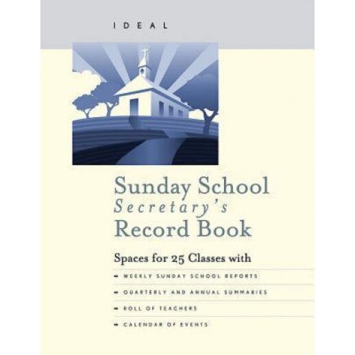 Ideal Sunday School Secretary's Record Book, Abingdon Press (Manufactured by)