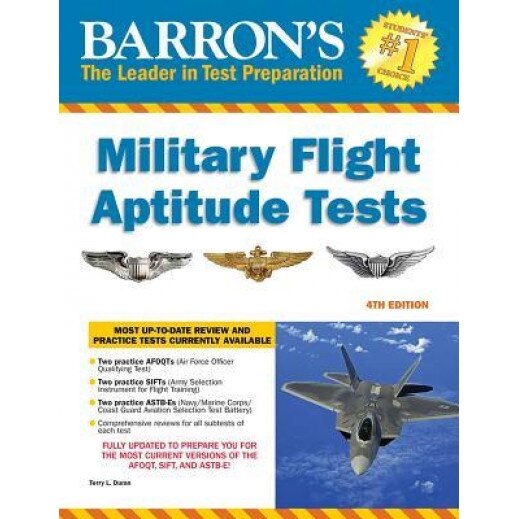 Barron's Military Flight Aptitude Tests, 4th Edition, Terry L. Duran (Author)