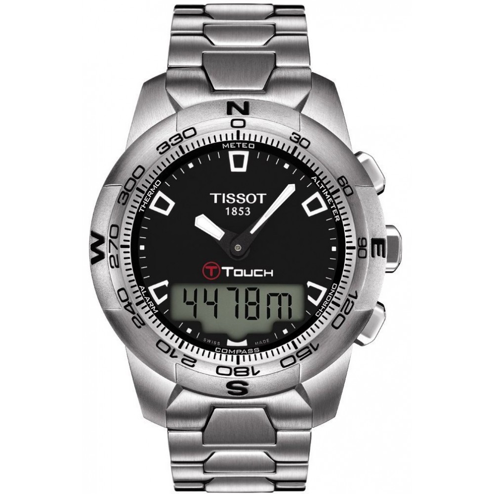 Ceas barbatesc Tissot T-TOUCH II STAINLESS STEEL T047.420.11.051.00