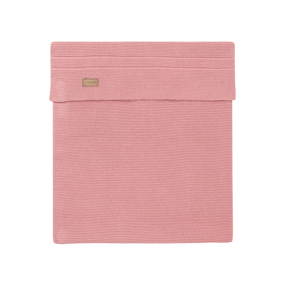 Paturica bebe, Noppies, tricotata, Nola, roz, 120x120 cm