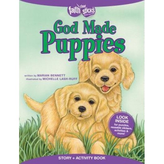 God Made Puppies Story + Activity Book, Marian Bennett (Author)