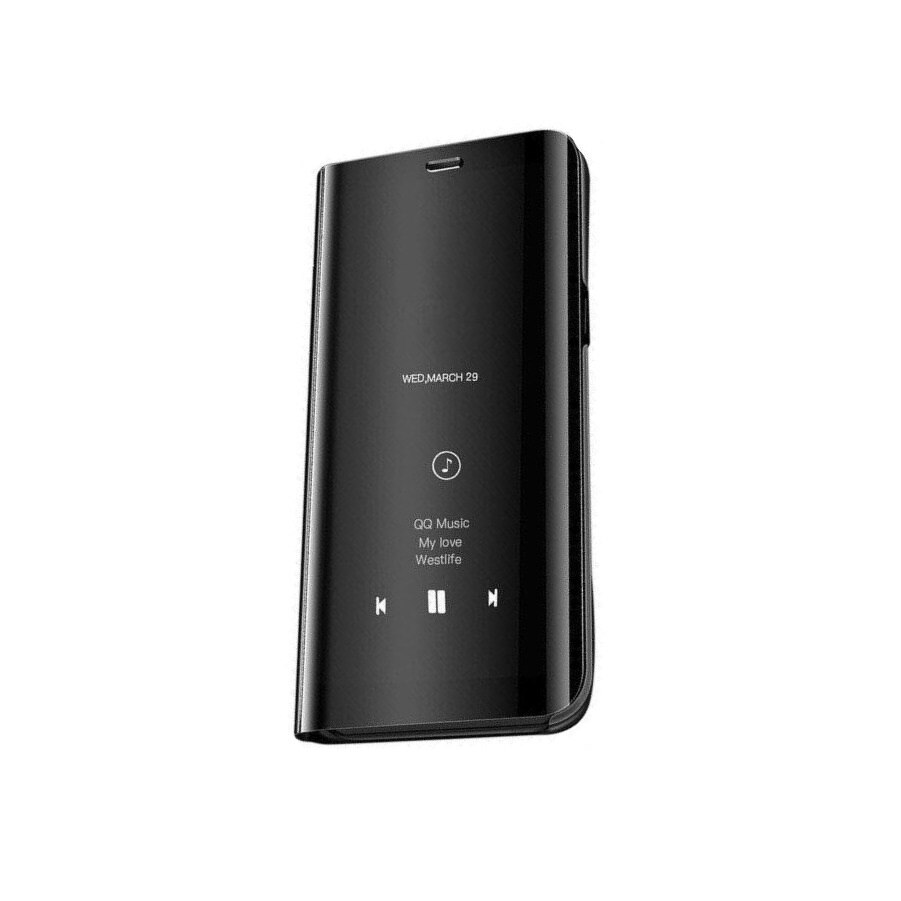 Husa Tip Carte / Flip / Book , Clear View , Samsung Galaxy A40 , Negru