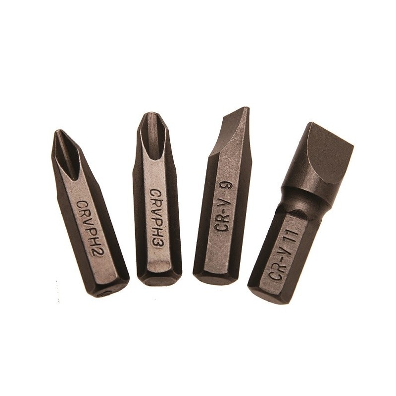 Set de 4 biti pentru surubelnite mecanice