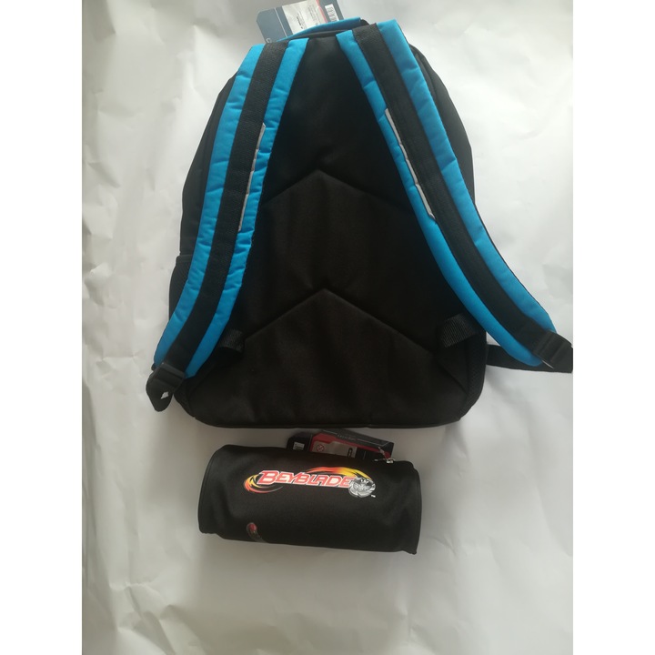 Set Ghiozdan+ penar Beyblade,Lannoo,32x22x43cm