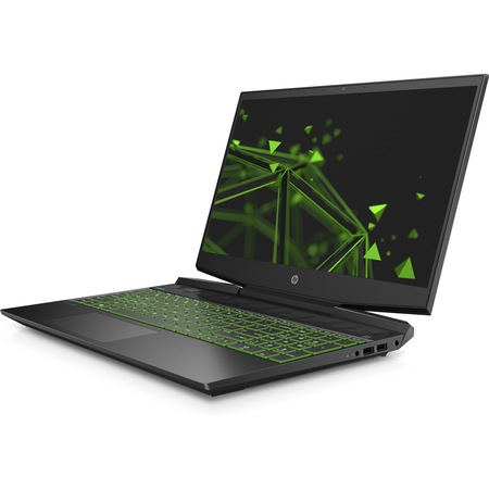 Laptop Gaming HP Pavilion 15-dk0025nq cu procesor Intel® Core™ i5-9300H pana la 4.10 GHz Coffe Lake, 15.6", Full HD, 8GB, 256GB SSD, Nvidia GeForce GTX 1650 4GB, Free DOS, Shadow Black