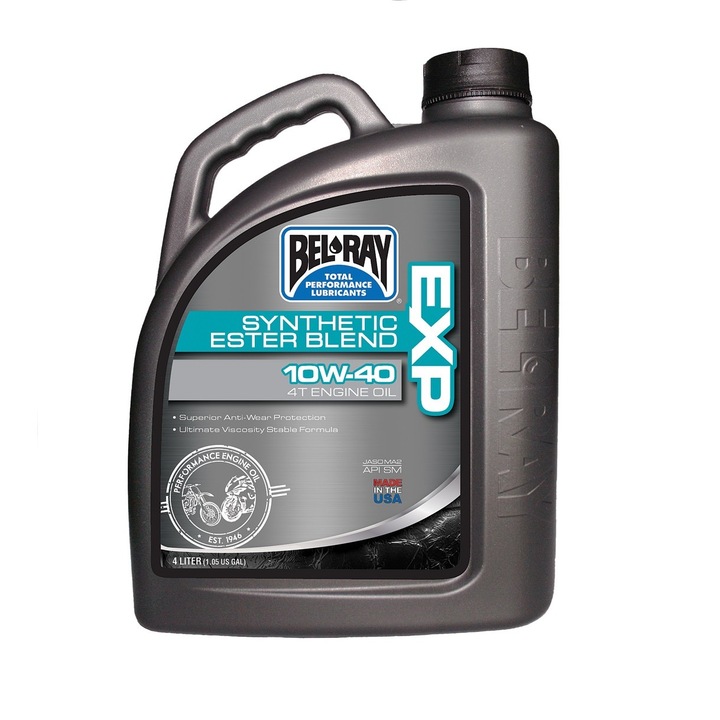 Ulei De Motor Bel-Ray EXP Synthetic Ester Blend 4T 10W40 4L