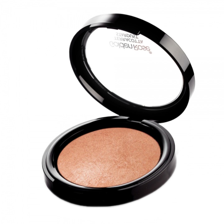 Fard de obraz Golden Rose Terracotta Stardust 107, 9 g