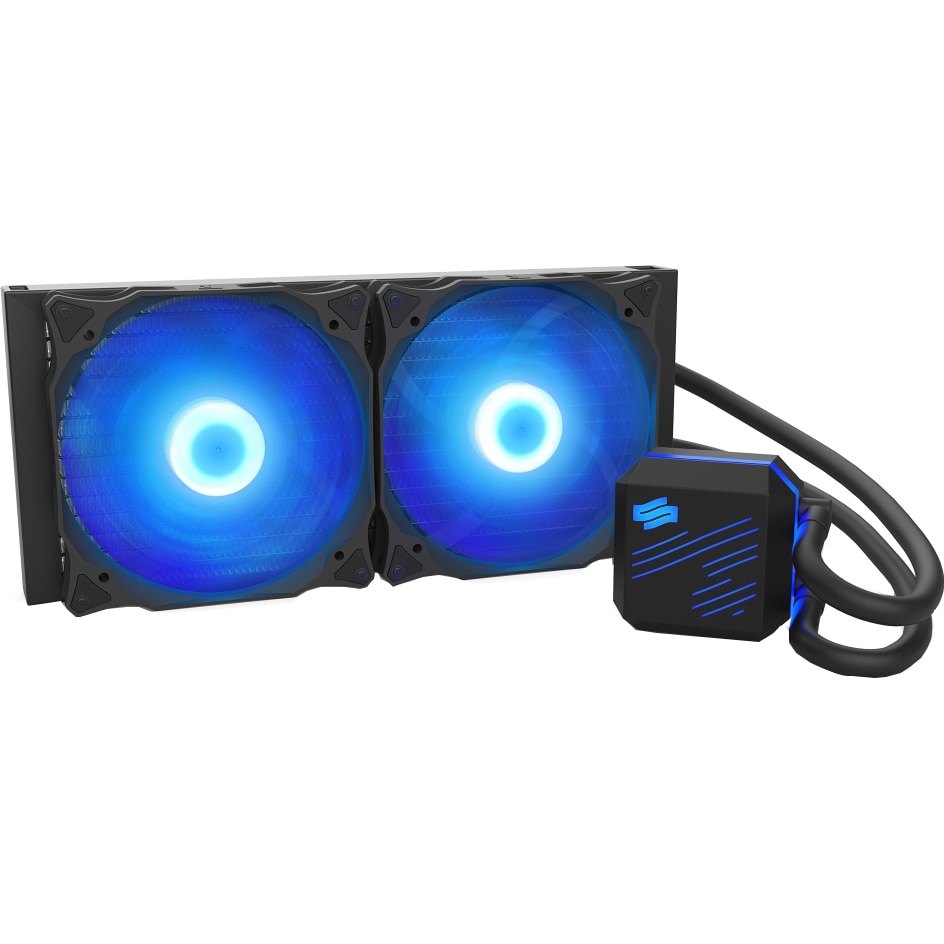Cooler Procesor SilentiumPC Navis RGB, 280mm, Racire cu lichid, compatibil Intel/AMD