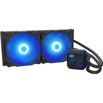 Cooler Procesor SilentiumPC Navis RGB, 280mm, Racire cu lichid, compatibil Intel/AMD Cooler Procesor SilentiumPC Navis RGB, 280mm, Racire cu lichid, compatibil Intel/AMD