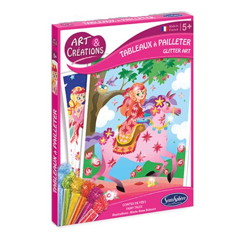 Set creativ - Tablouri cu sclipici 
